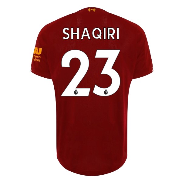 Camiseta Liverpool NO.23 Shaqiri 1ª 2019-2020 Rojo